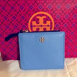 Peace Pebbled Mini Wallet